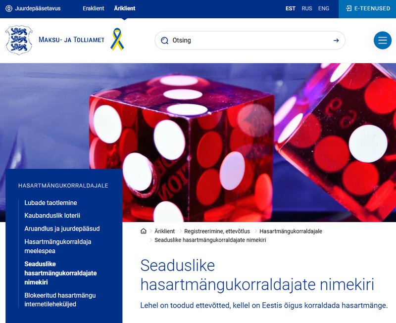 Kogenud mängijate hinnangud Eesti online kasiinodele 2026